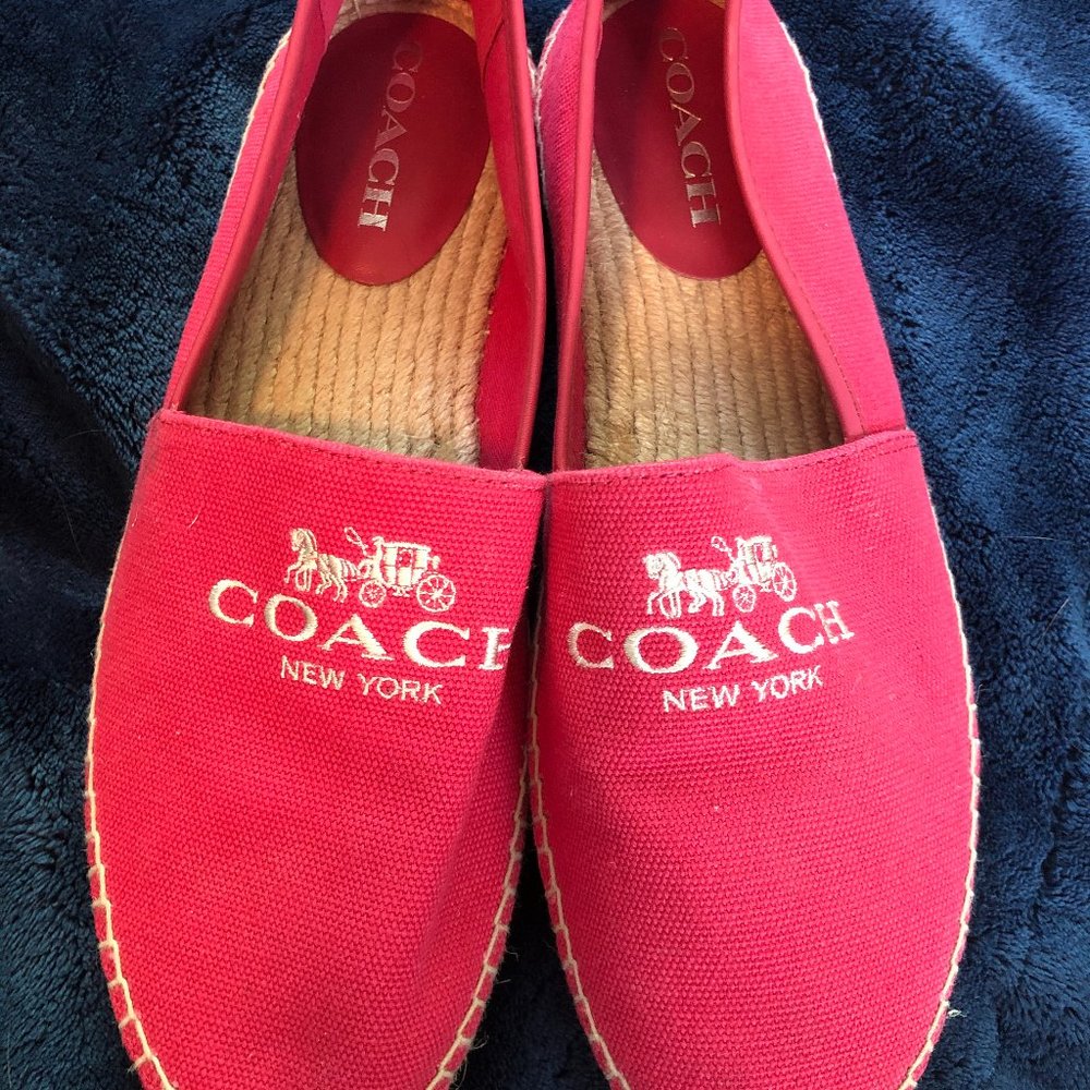 COACH slip ons